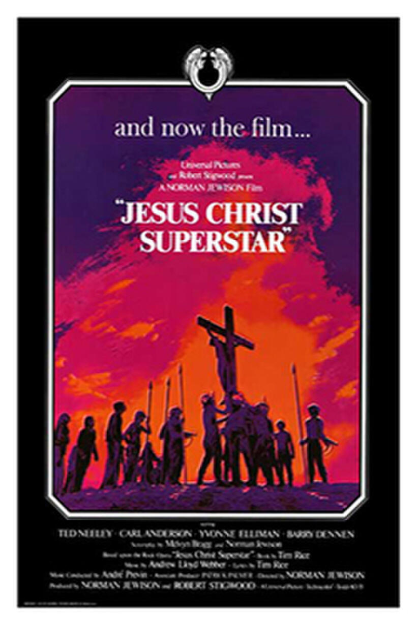 Poster art for "Jesus Christ Superstar." 