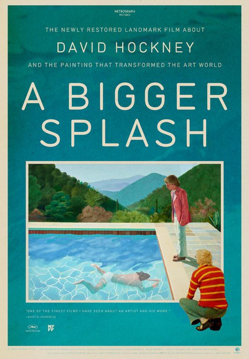 A Bigger Splash poster art