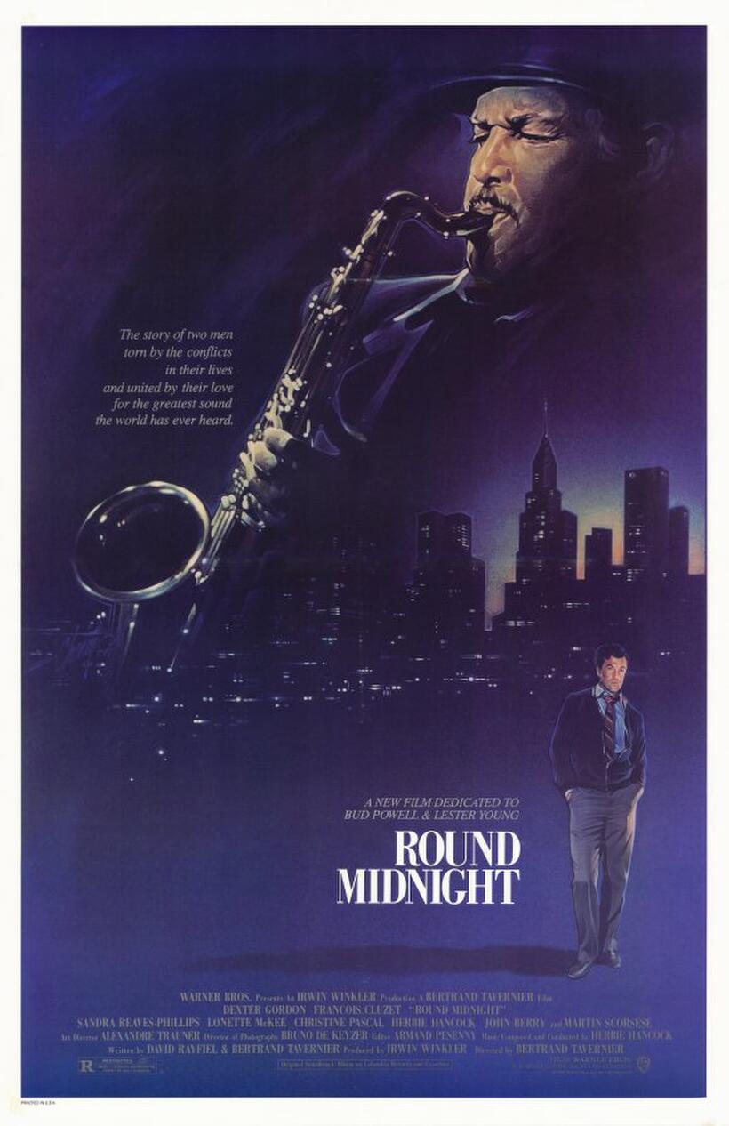 Poster art for "Round Midnight."