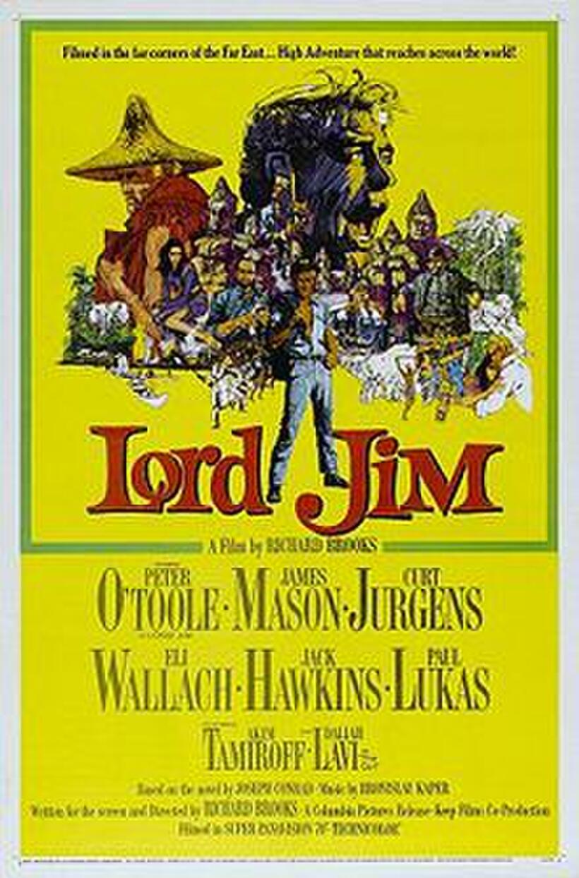 Poster art for "Lord Jim"
