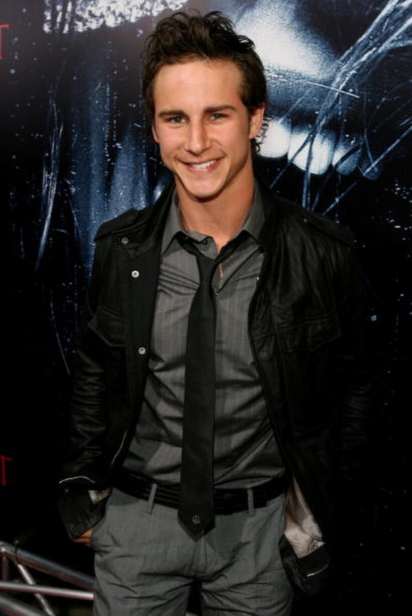 Actor Kelly Blatz at the L.A. premiere of "Prom Night."