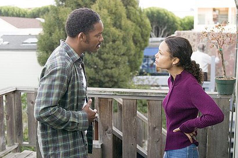 Will Smith and Thandie Newton in "The Pursuit of Happyness."
