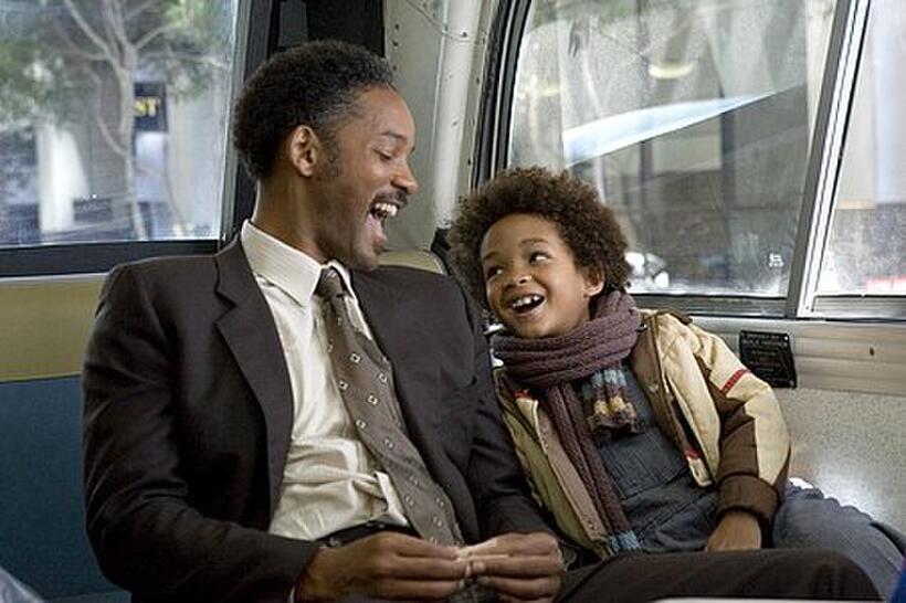 Will Smith and Jaden Smith in "The Pursuit of Happyness." 