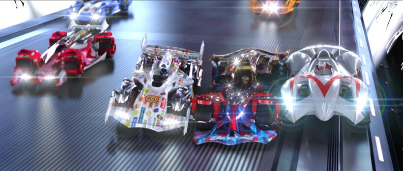 A scene from "Speed Racer."