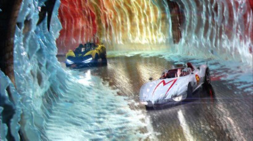 A scene from "Speed Racer."
