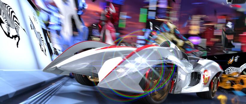 A scene from "Speed Racer."