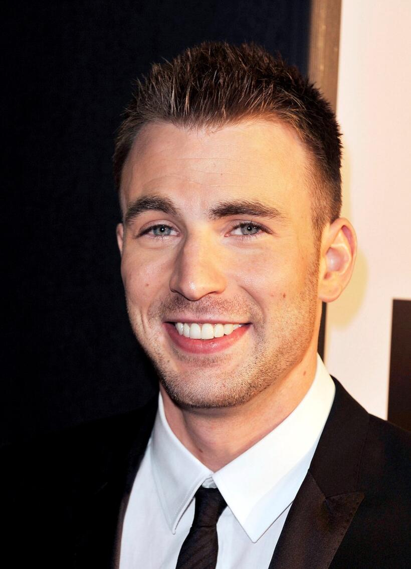 Chris Evans at the California premiere of "Push."