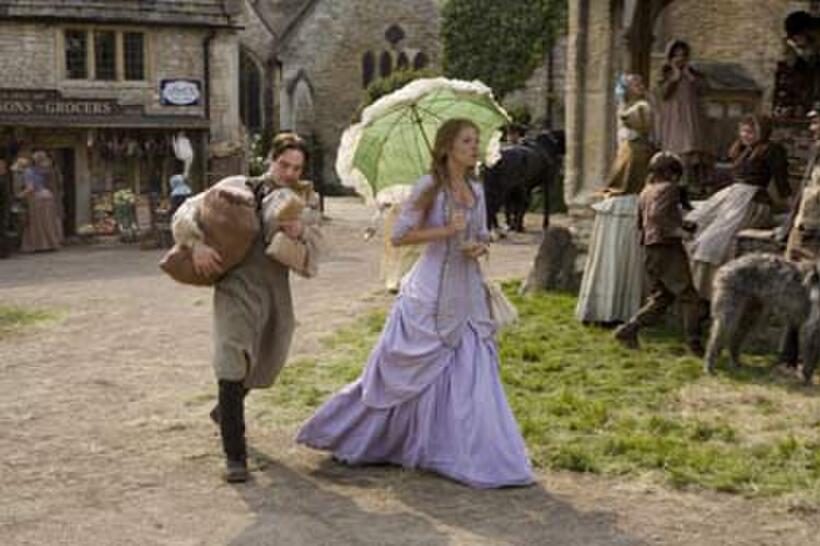 The lovesick Tristan (Charlie Cox) is always at the beck and call of the beautiful Victoria (Sienna Miller) in "Stardust."