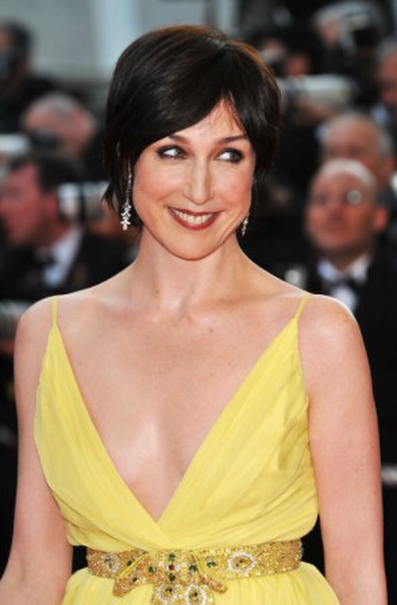 Elsa Zylberstein at the premiere of "Blindness" during the 61st International Cannes Film Festival.
