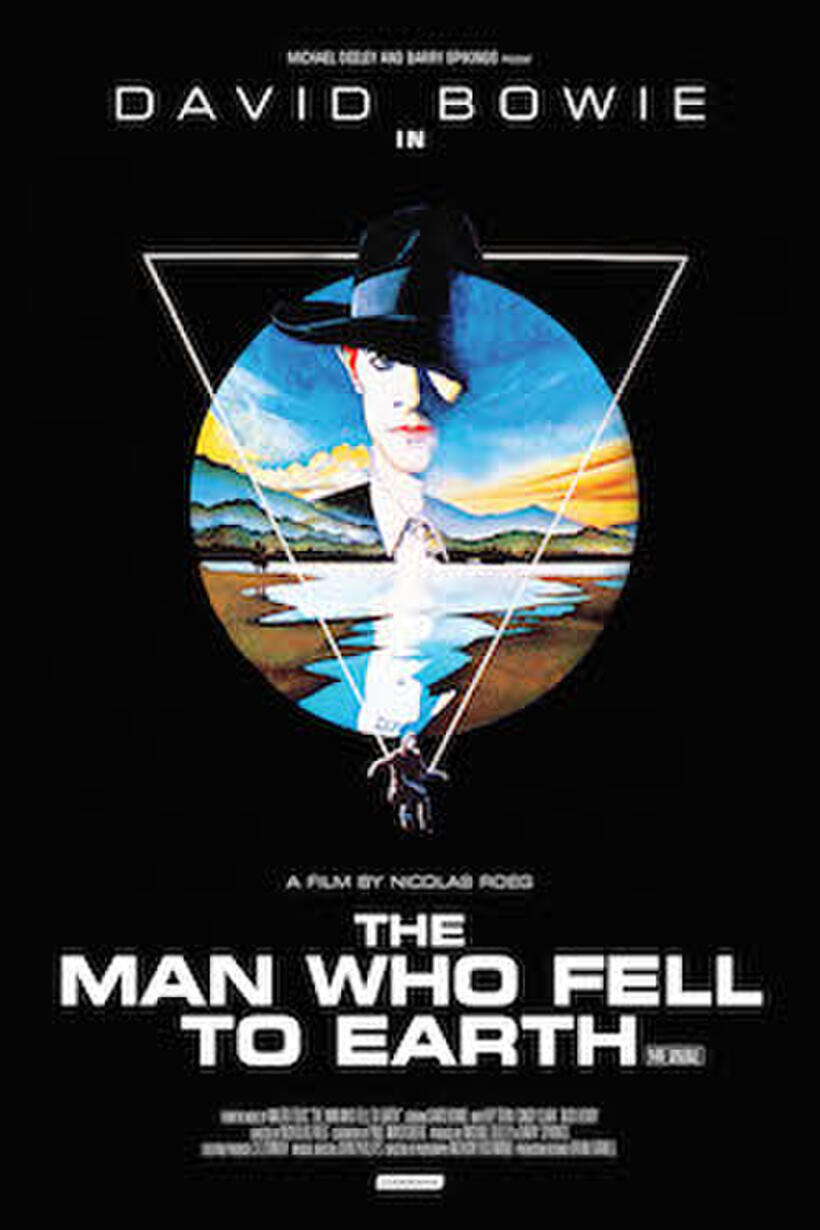 Poster art for "The Man Who Fell to Earth."
