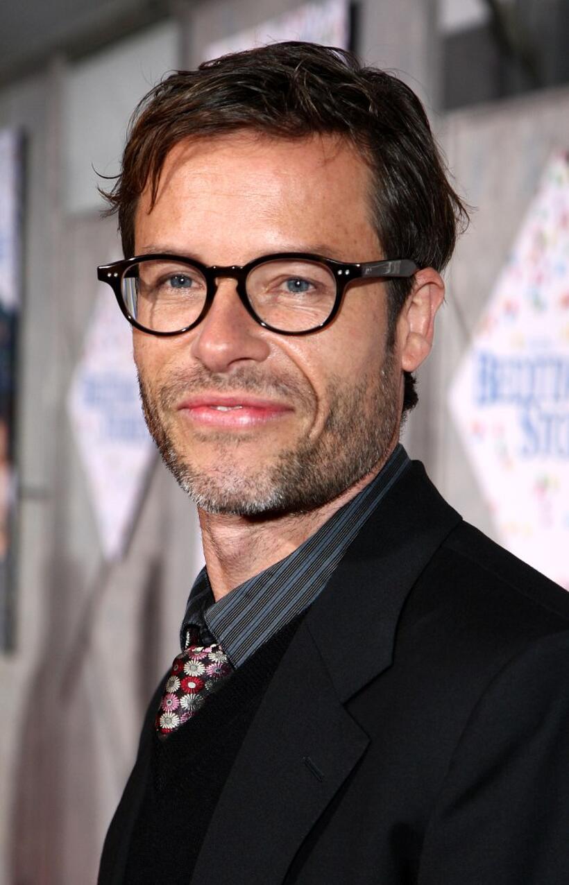 Guy Pearce at the California premiere of "Bedtime Stories."