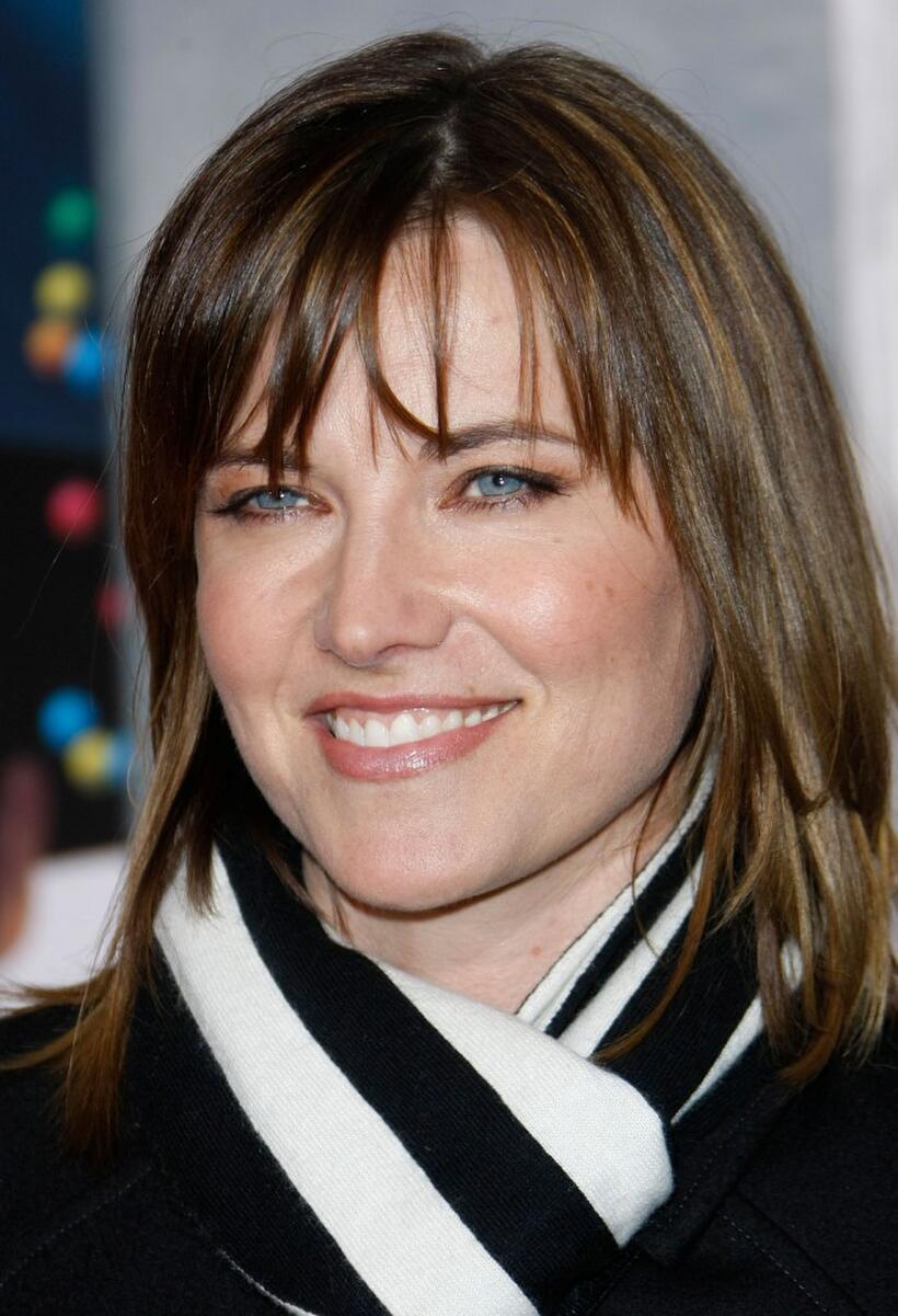 Lucy Lawless at the California premiere of "Bedtime Stories."
