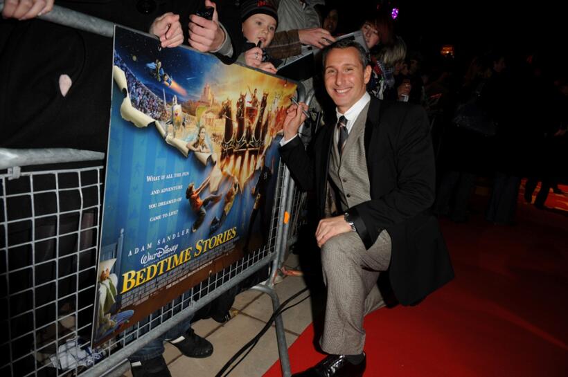 Adam Shankman at the UK premiere of "Bedtime Stories."