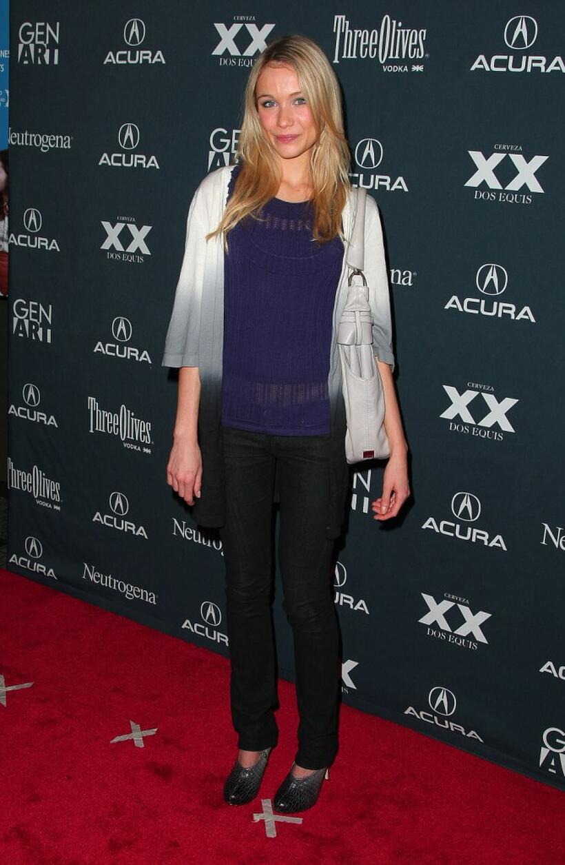 Katrina Bowden at the New York premiere of "Lymelife."