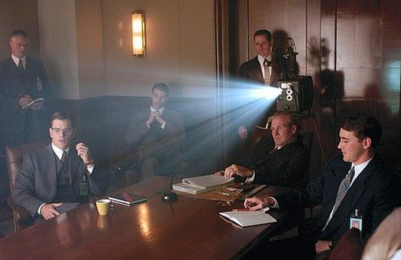 Matt Damon, William Hurt and Lee Pace in "The Good Shepherd."