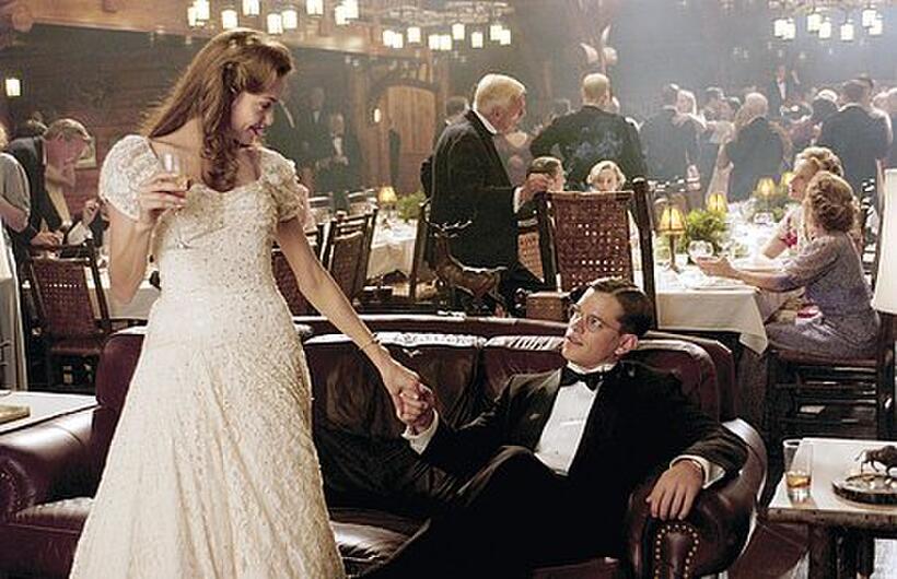 Angelina Jolie and Matt Damon in "The Good Shepherd."