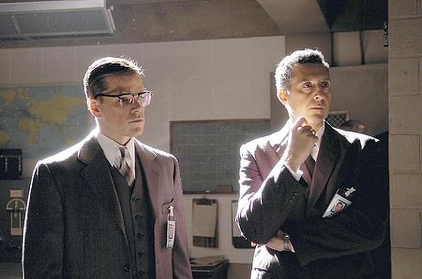 Matt Damon and John Turturro in "The Good Shepherd."