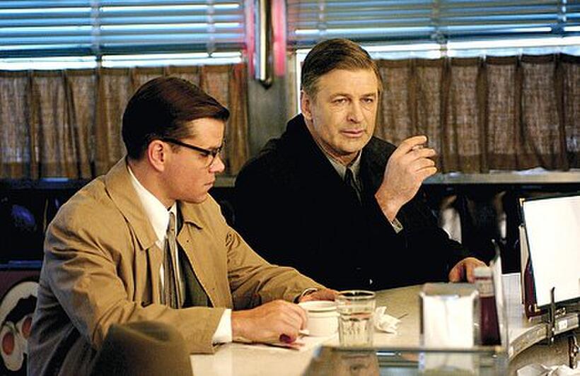 Matt Damon and Alec Baldwin in "The Good Shepherd."
