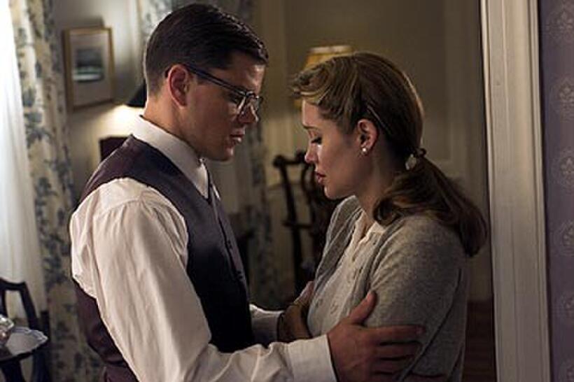Matt Damon and Angelina Jolie in "The Good Shepherd."