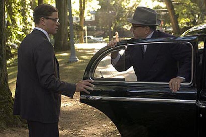 Matt Damon and Robert De Niro in "The Good Shepherd."