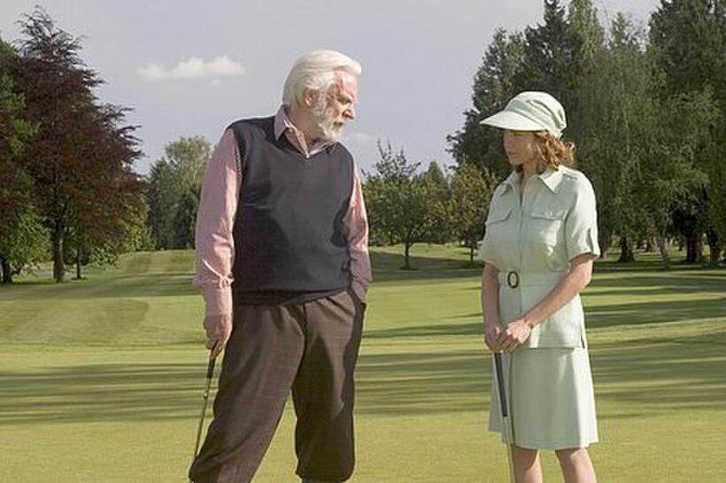 Donald Sutherland and Diane Lane in "Fierce People."