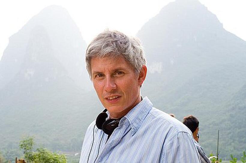 Director John Curran on the set of "The Painted Veil."