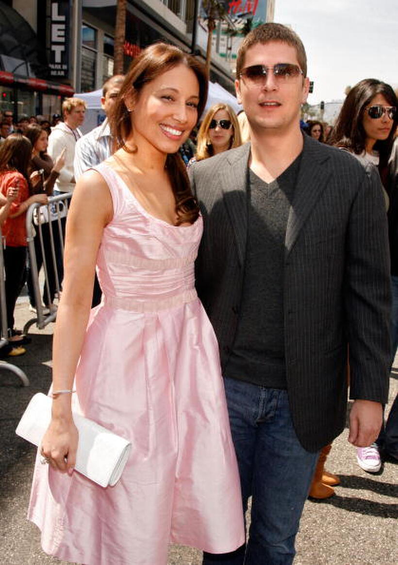 Musician Rob Thomas and Marisol Maldonado at the L.A. premiere of "Meet the Robinsons."