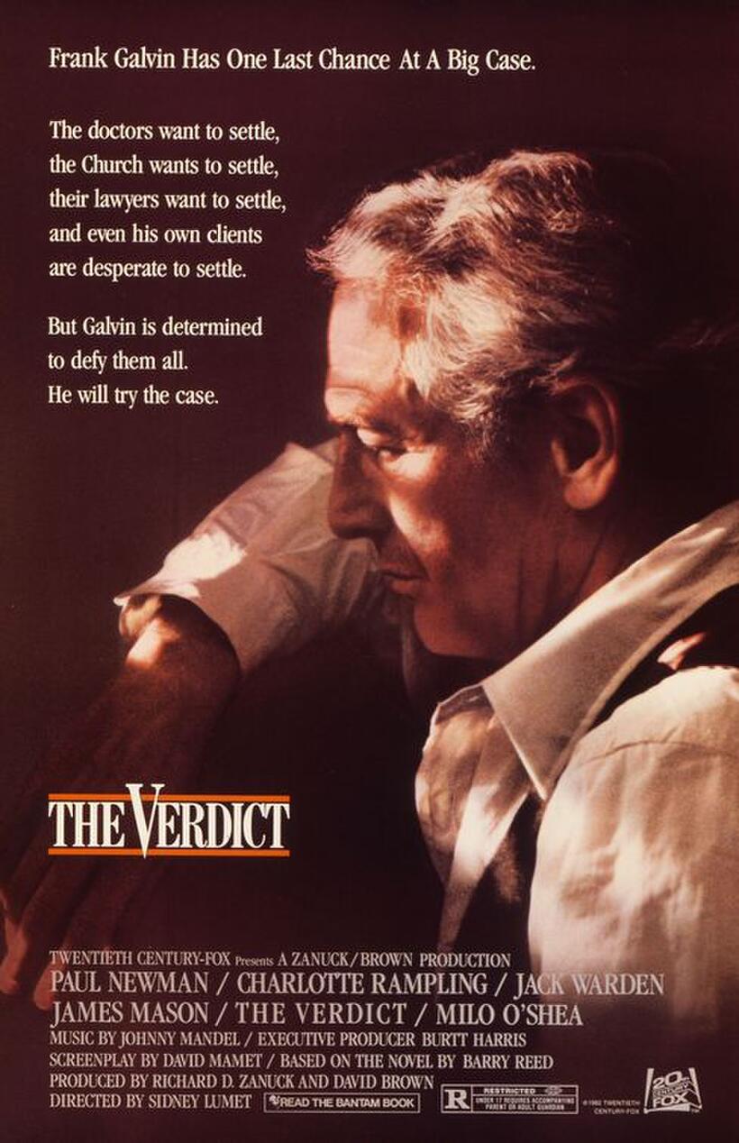 Poster art for "The Verdict."