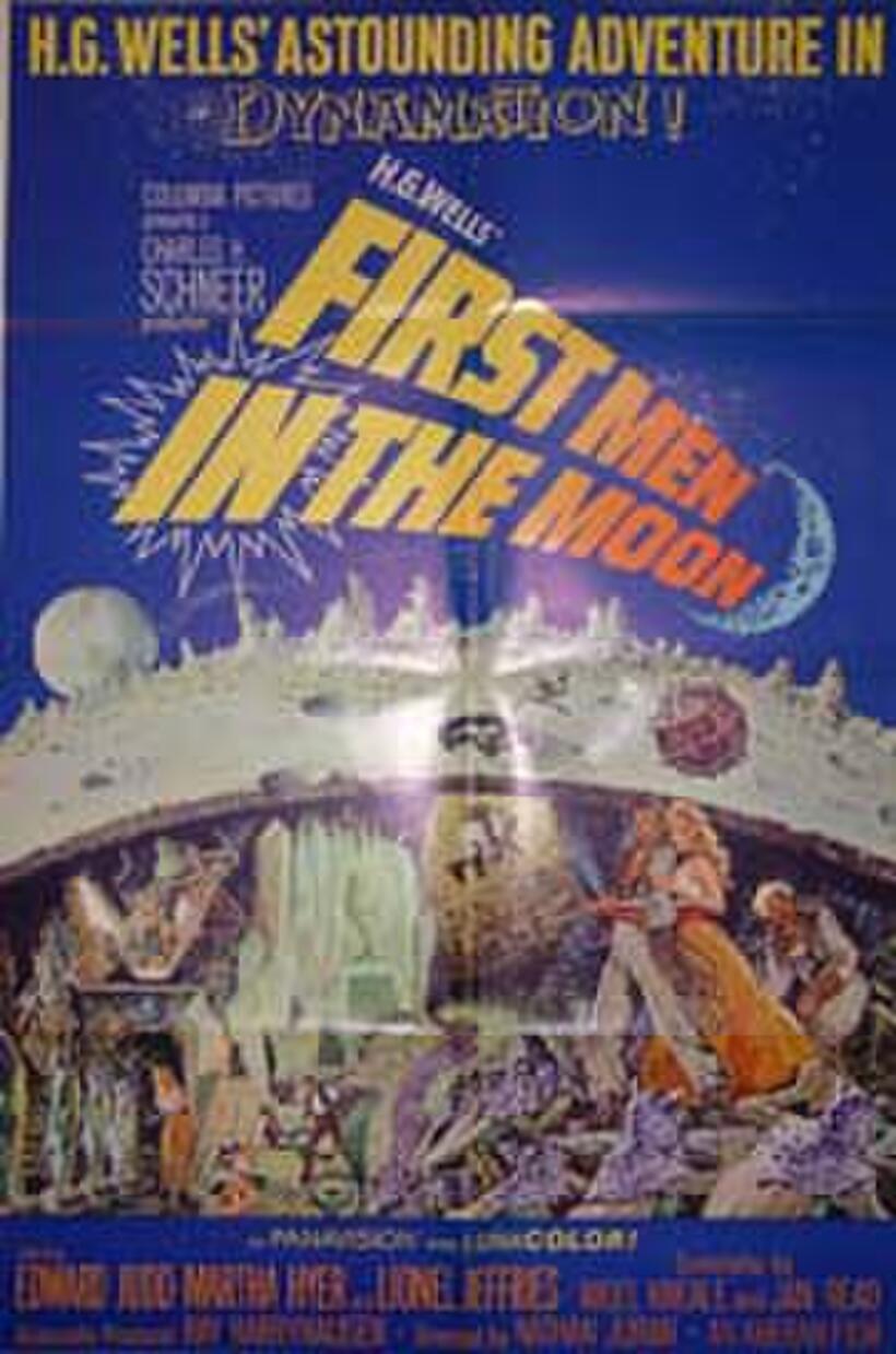Poster art for "First Men in the Moon."