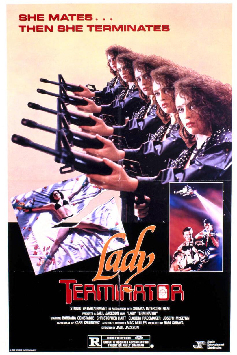 Lady Terminator poster art