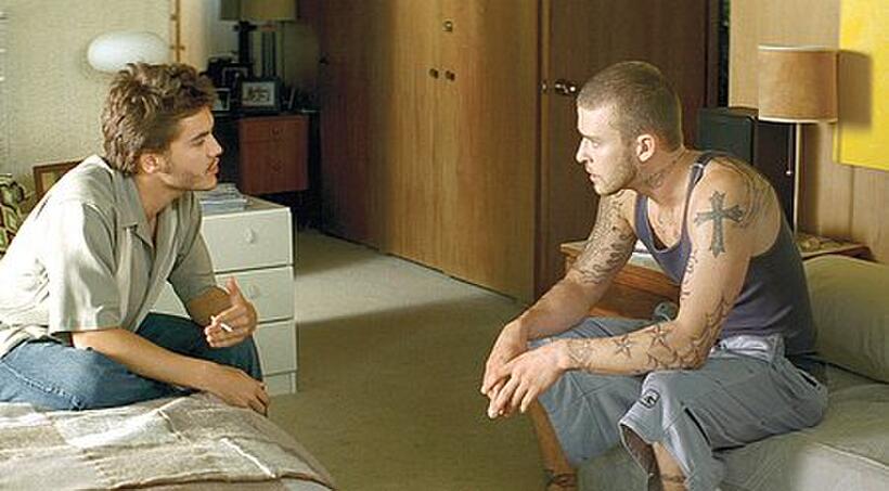Emile Hirsch and Justin Timberlake in "Alpha Dog."