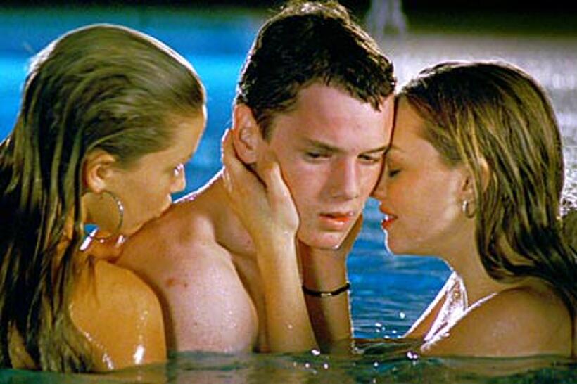 Amber Heard, Anton Yelchin and Amanda Seyfied in "Alpha Dog."