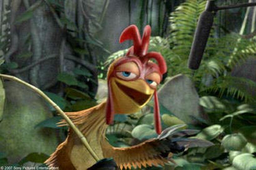 A scene from "Surf's Up."