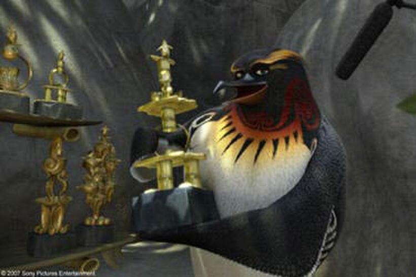 A scene from "Surf's Up."