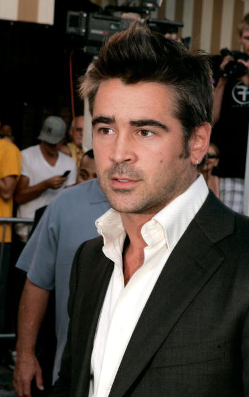 Colin Farrell at the Westwood premiere of "Miami Vice"