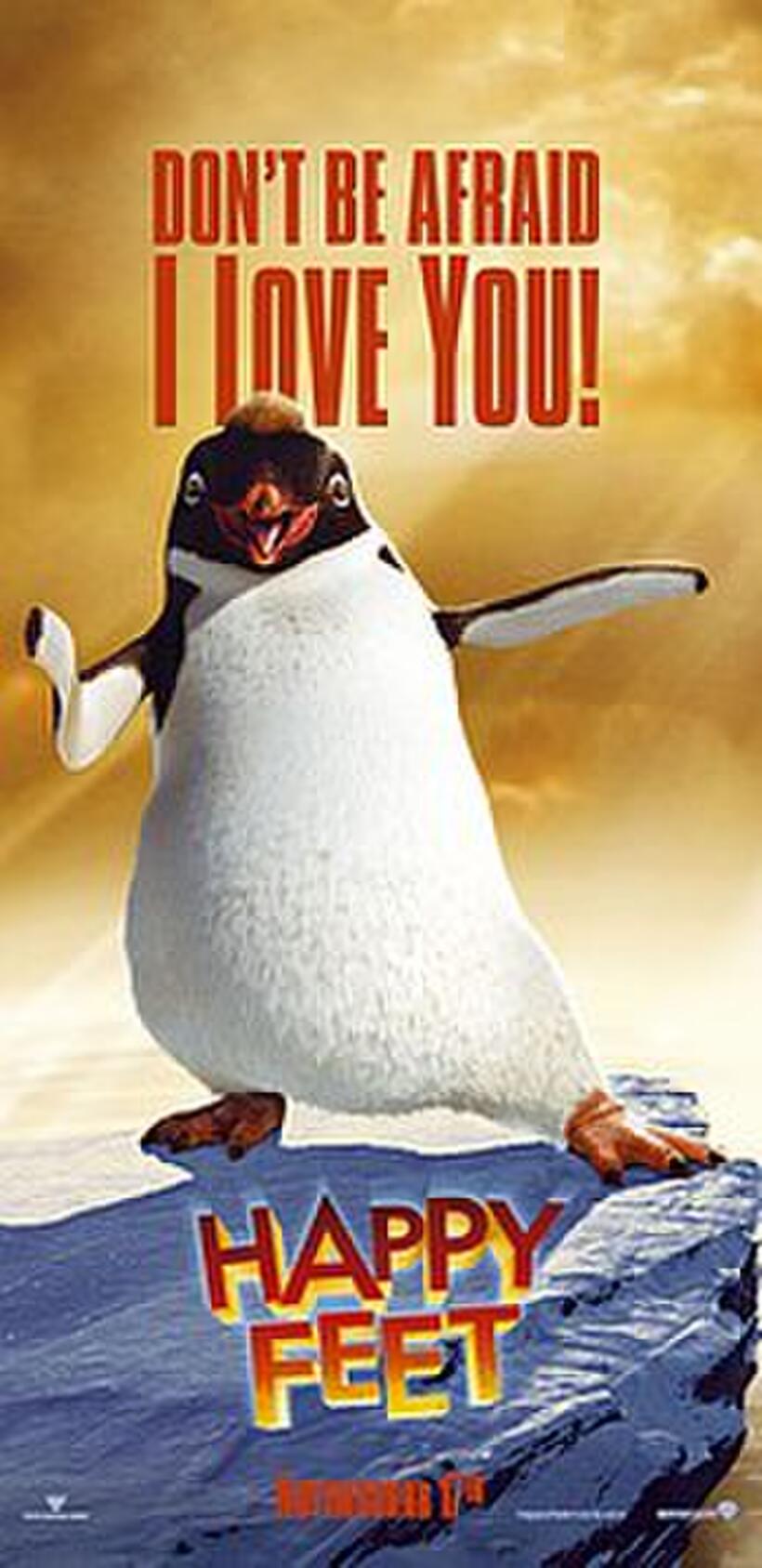 Poster art for "Happy Feet."
