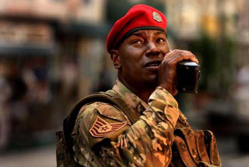 Tyrese Gibson in "Transformers."