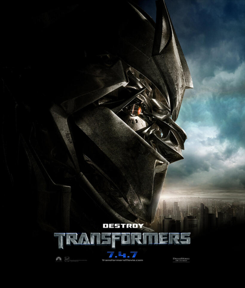 Poster art for "Transformers."