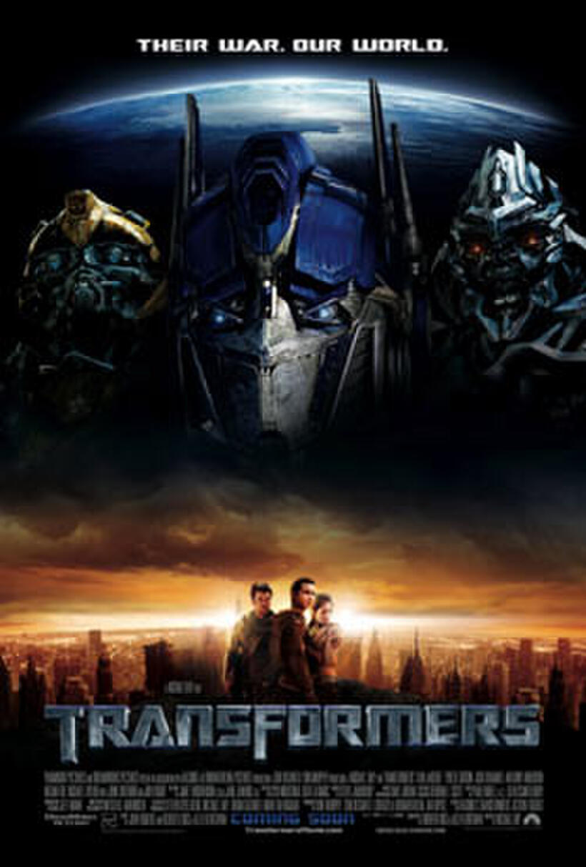 Poster art for "Transformers."