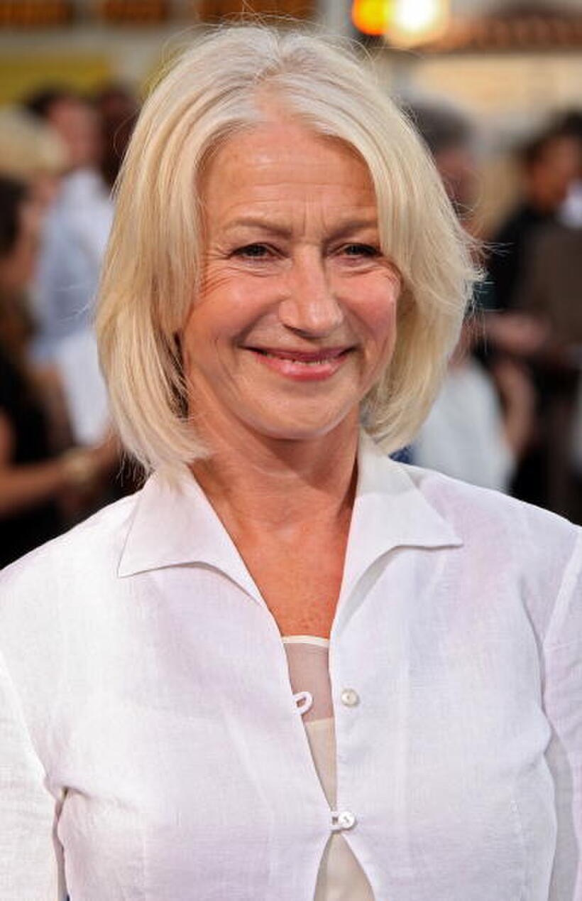 Helen Mirren at the "Transformers" premiere.