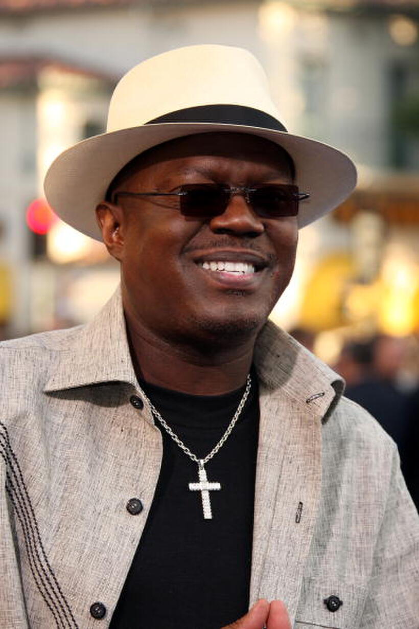 Bernie Mac at the "Transformers" premiere.