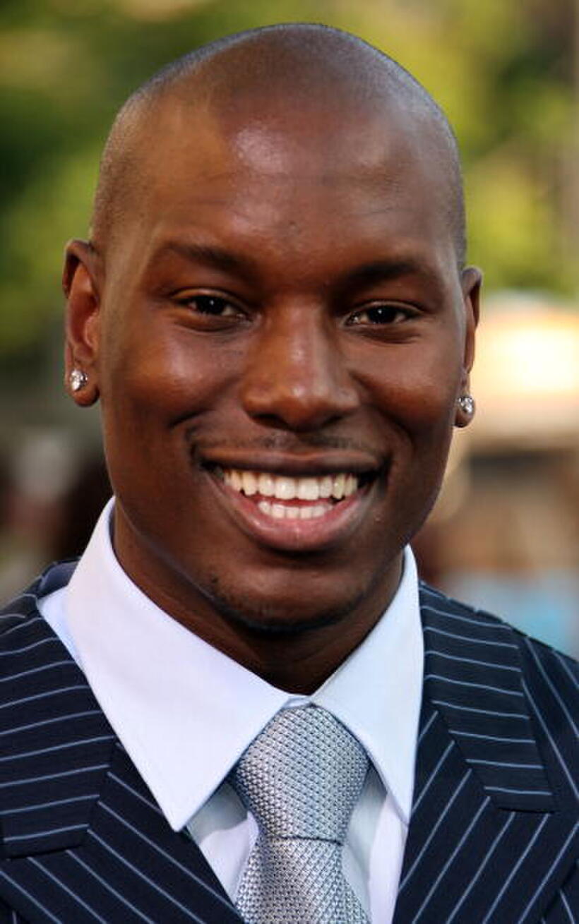 Tyrese Gibson at the "Transformers" premiere.