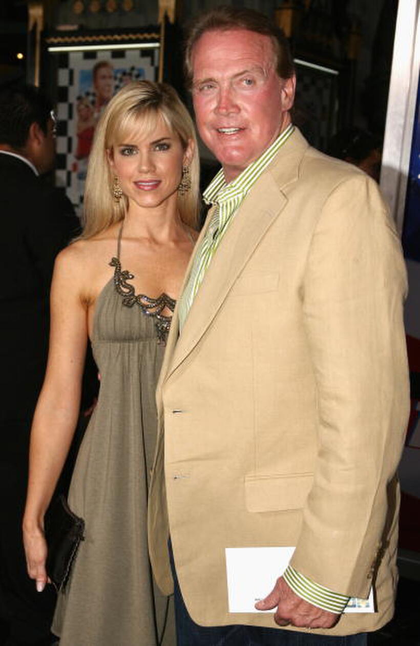 Lee Majors and wife Faith at the Hollywood premiere of "Talladega Nights: The Ballad of Ricky Bobby."