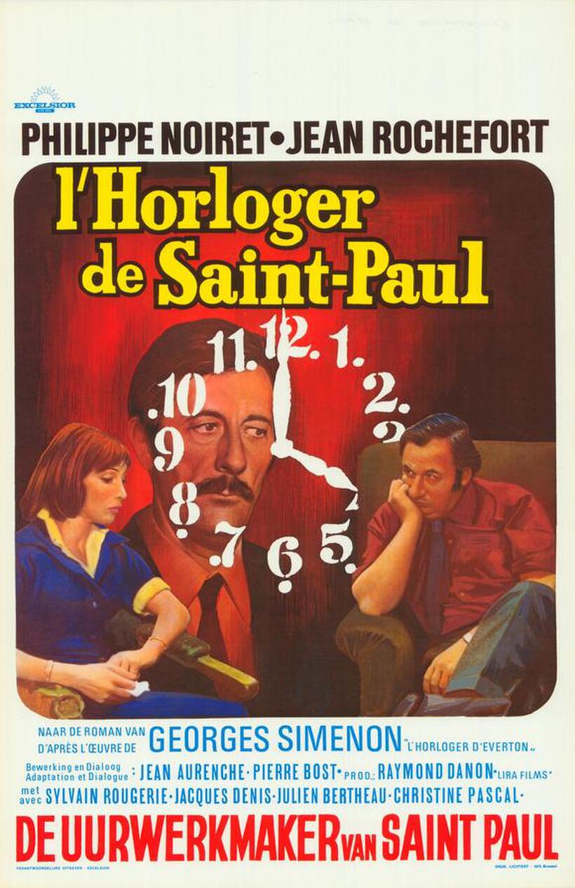 Poster art for "The Clockmaker of St. Paul."