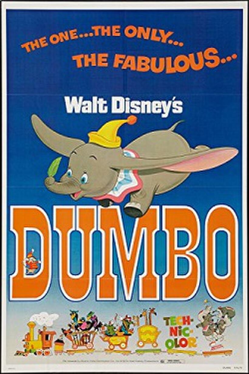 Poster art for "Dumbo."
