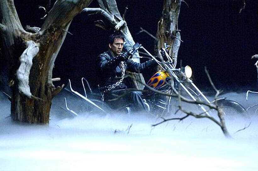 Nicolas Cage as 'Johnny Blaze' in "Ghost Rider."