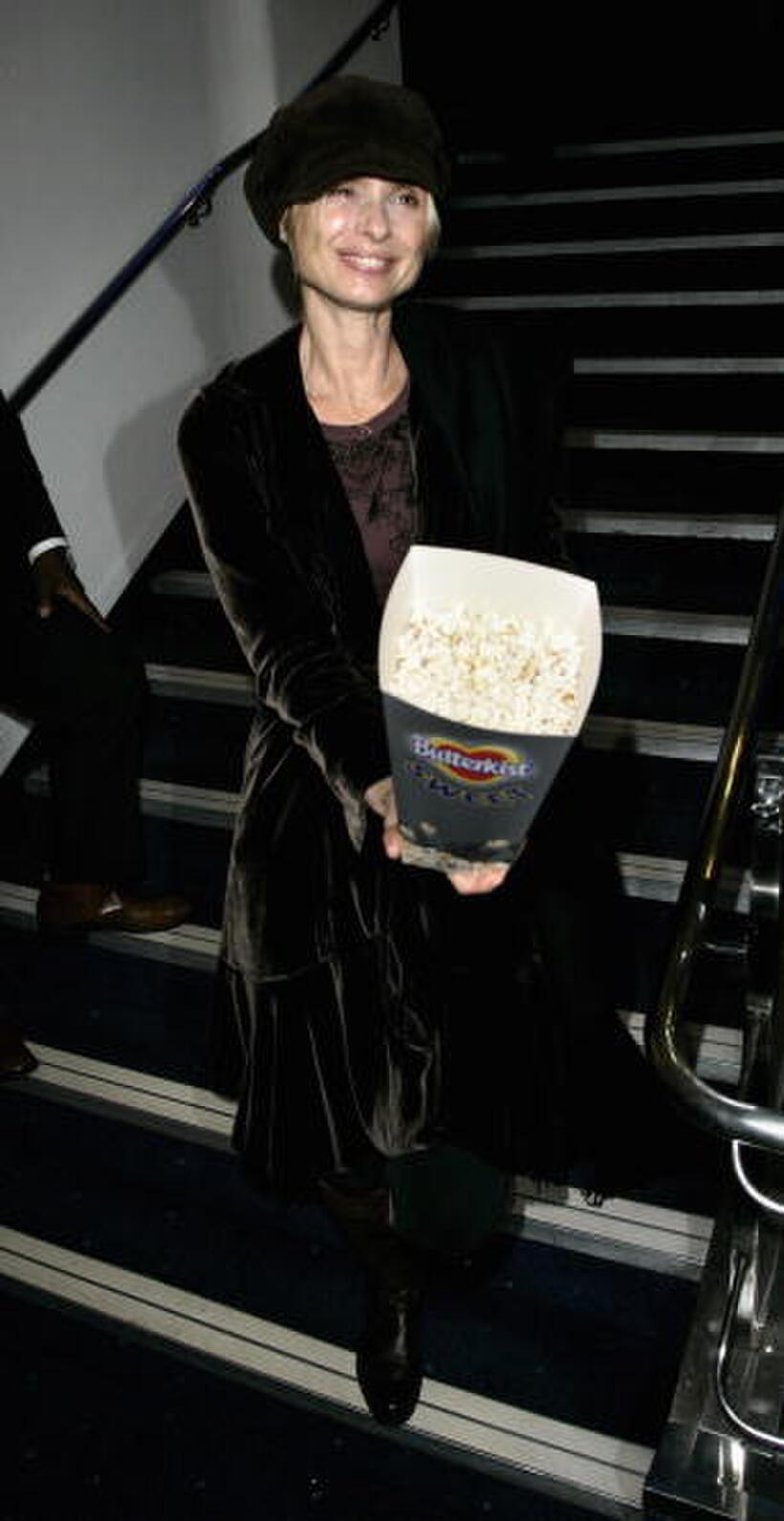 Actress Miriam d'Abo at the London premiere of "Breaking and Entering."