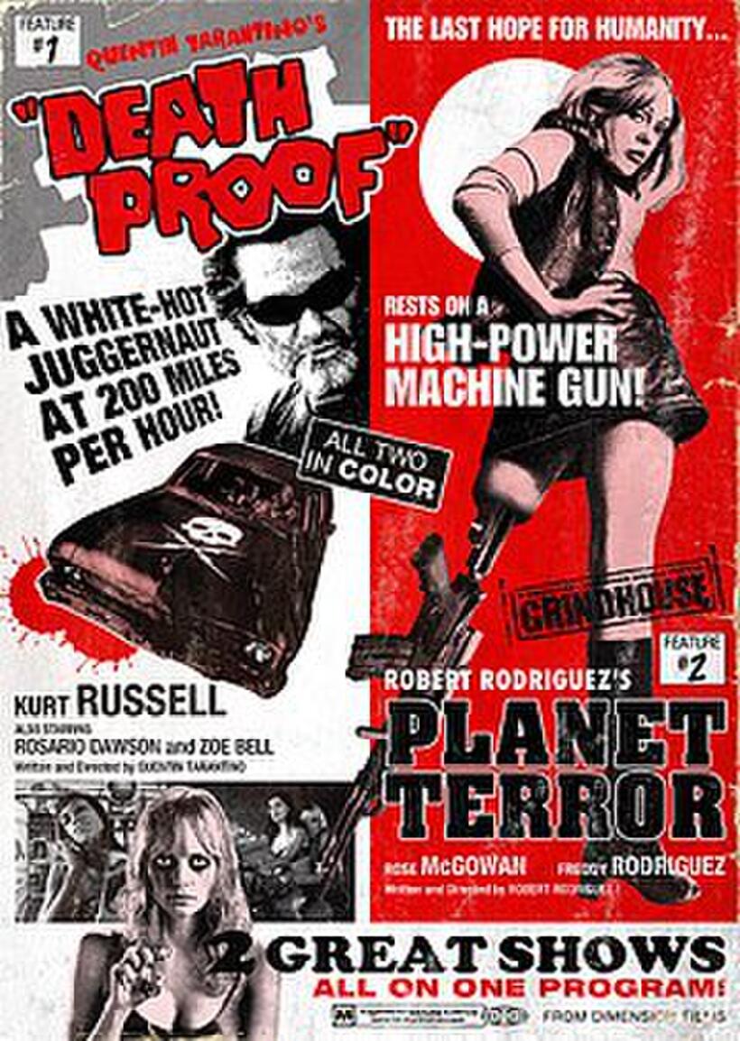 Poster art for "Grindhouse."
