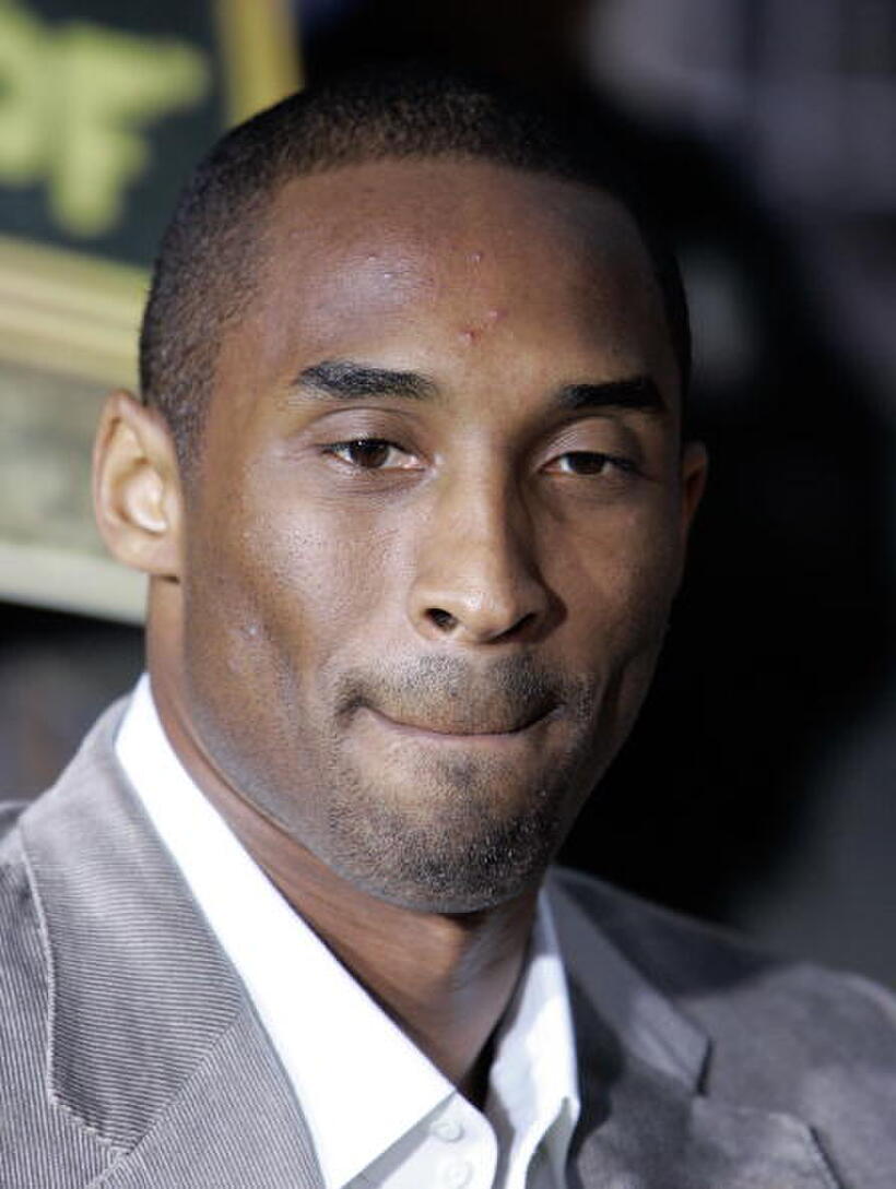Lakers' Kobe Bryant at the L.A. premiere of "Grindhouse."