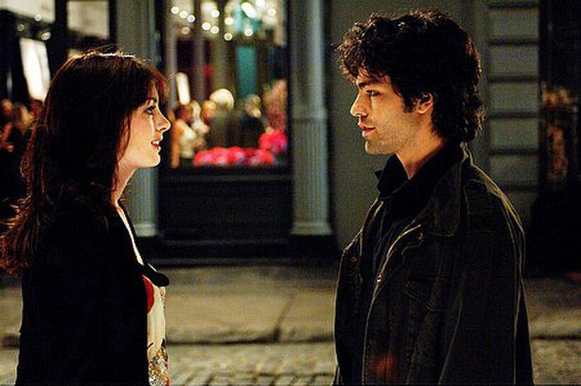 Anne Hathaway and Adrian Grenier in "The Devil Wears Prada."
